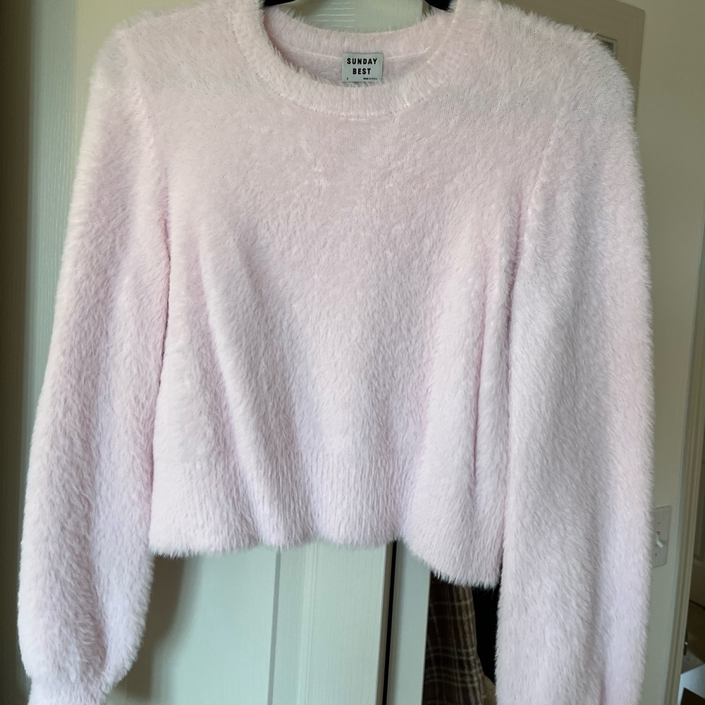Aritzia Fuzzy Sweater